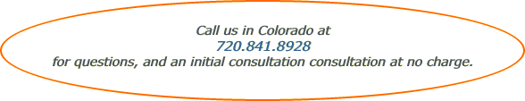 Call us in Colorado at